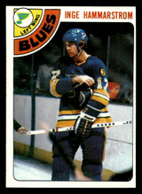 1978-79 Topps #53 Inge Hammarstrom Near Mint ID: 477570 1978-79 Topps #53 Inge Hammarstrom Near Mint ID: 477570