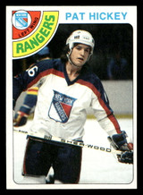 1978-79 Topps #112 Pat Hickey Near Mint+ 1978-79 Topps #112 Pat Hickey Near Mint+