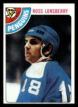 1978-79 Topps #186 Ross Lonsberry Near Mint 1978-79 Topps #186 Ross Lonsberry Near Mint