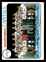 1978-79 Topps #208 Capitals Team Ex-Mint 1978-79 Topps #208 Capitals Team Ex-Mint