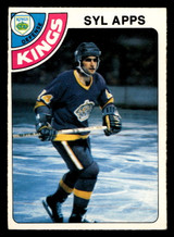 1978-79 O-Pee-Chee #56 Syl Apps Jr. Excellent+ OPC 1978-79 O-Pee-Chee #56 Syl Apps Jr. Excellent+ OPC