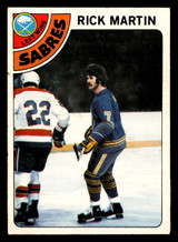 1978-79 O-Pee-Chee #80 Rick Martin Excellent+ OPC 1978-79 O-Pee-Chee #80 Rick Martin Excellent+ OPC