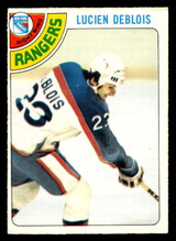 1978-79 O-Pee-Chee #136 Lucien DeBlois Very Good RC Rookie OPC 1978-79 O-Pee-Chee #136 Lucien DeBlois Very Good RC Rookie OPC