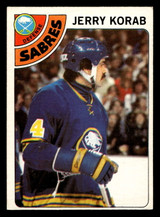 1978-79 O-Pee-Chee #231 Jerry Korab Ex-Mint OPC 1978-79 O-Pee-Chee #231 Jerry Korab Ex-Mint OPC