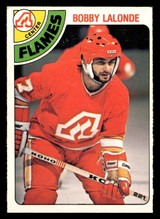 1978-79 O-Pee-Chee #285 Bobby Lalonde Excellent+ OPC 1978-79 O-Pee-Chee #285 Bobby Lalonde Excellent+ OPC