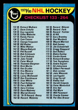 1979-80 Topps #237 Checklist Ex-Mint Marked 1979-80 Topps #237 Checklist Ex-Mint Marked