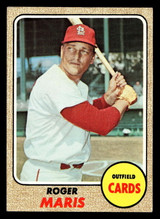 1968 Topps #330 Roger Maris Excellent+ ID: 479307 1968 Topps #330 Roger Maris Excellent+ ID: 479307