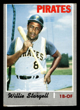 1970 Topps #470 Willie Stargell Very Good Miscut 1970 Topps #470 Willie Stargell Very Good Miscut