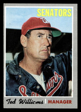 1970 Topps #211 Ted Williams Manager, UER Excellent ID: 479513 1970 Topps #211 Ted Williams Manager, UER Excellent ID: 479513
