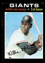 1971 Topps #50 Willie McCovey VG-EX 1971 Topps #50 Willie McCovey VG-EX