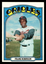 1972 Topps #100 Frank Robinson Excellent+ ID: 479621 1972 Topps #100 Frank Robinson Excellent+ ID: 479621
