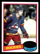 1980-81 Topps #185 Mike McEwen Ex-Mint ID: 480360 1980-81 Topps #185 Mike McEwen Ex-Mint ID: 480360
