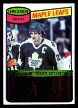 1980-81 Topps #193 Darryl Sittler TL Very Good 1980-81 Topps #193 Darryl Sittler TL Very Good