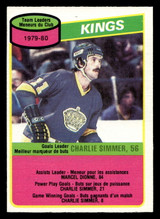 1980-81 O-Pee-Chee #171 Charlie Simmer TL Near Mint OPC ID: 480622 1980-81 O-Pee-Chee #171 Charlie Simmer TL Near Mint OPC ID: 480622