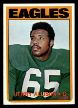 1972 Topps #73 Henry Allison Near Mint+ 1972 Topps #73 Henry Allison Near Mint+