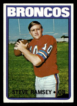 1972 Topps #74 Steve Ramsey Very Good 1972 Topps #74 Steve Ramsey Very Good