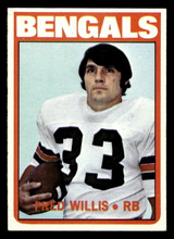 1972 Topps #99 Fred Willis Excellent+ 1972 Topps #99 Fred Willis Excellent+