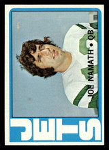 1972 Topps #100 Joe Namath G-VG ID: 481331 1972 Topps #100 Joe Namath G-VG ID: 481331