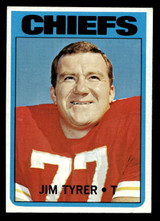 1972 Topps #111 Jim Tyrer Excellent+ 1972 Topps #111 Jim Tyrer Excellent+