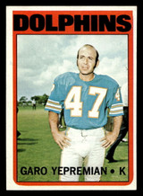 1972 Topps #115 Garo Yepremian Ex-Mint ID: 481409 1972 Topps #115 Garo Yepremian Ex-Mint ID: 481409
