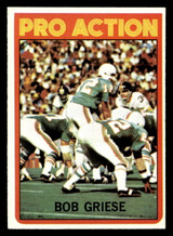 1972 Topps #132 Bob Griese IA Near Mint+ ID: 481492 1972 Topps #132 Bob Griese IA Near Mint+ ID: 481492