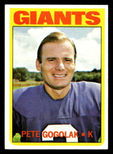1972 Topps #147 Pete Gogolak Ex-Mint ID: 481556 1972 Topps #147 Pete Gogolak Ex-Mint ID: 481556