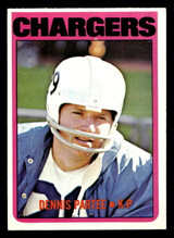 1972 Topps #163 Dennis Partee Near Mint ID: 481636 1972 Topps #163 Dennis Partee Near Mint ID: 481636