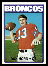 1972 Topps #178 Don Horn Near Mint ID: 481712 1972 Topps #178 Don Horn Near Mint ID: 481712