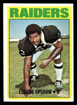 1972 Topps #186 Gene Upshaw Near Mint RC Rookie ID: 481752 1972 Topps #186 Gene Upshaw Near Mint RC Rookie ID: 481752