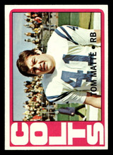 1972 Topps #216 Tom Matte Near Mint 1972 Topps #216 Tom Matte Near Mint