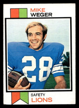 1973 Topps #39 Mike Weger VG-EX 1973 Topps #39 Mike Weger VG-EX