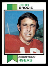 1973 Topps #45 John Brodie Excellent+ ID: 482571 1973 Topps #45 John Brodie Excellent+ ID: 482571