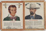 1963 F273-47 Kellogg's Men of the West Lot of 6/12 Panels Low Grade to Mid-grade  #*sku36661