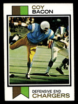 1973 Topps #149 Coy Bacon Near Mint RC Rookie ID: 483044 1973 Topps #149 Coy Bacon Near Mint RC Rookie ID: 483044