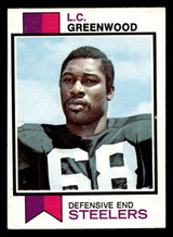 1973 Topps #165 L.C. Greenwood Ex-Mint ID: 483112 1973 Topps #165 L.C. Greenwood Ex-Mint ID: 483112