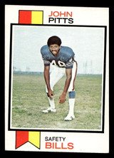1973 Topps #178 John Pitts Ex-Mint Miscut 1973 Topps #178 John Pitts Ex-Mint Miscut