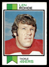 1973 Topps #181 Len Rohde Excellent 1973 Topps #181 Len Rohde Excellent