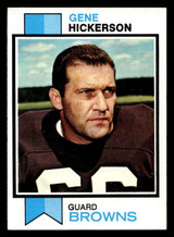 1973 Topps #183 Gene Hickerson Ex-Mint ID: 483199 1973 Topps #183 Gene Hickerson Ex-Mint ID: 483199