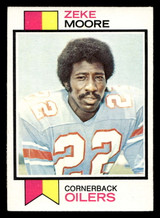 1973 Topps #202 Zeke Moore Ex-Mint ID: 483290 1973 Topps #202 Zeke Moore Ex-Mint ID: 483290
