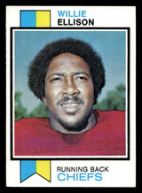 1973 Topps #205 Willie Ellison Ex-Mint 1973 Topps #205 Willie Ellison Ex-Mint