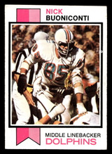 1973 Topps #214 Nick Buoniconti Ex-Mint ID: 483347 1973 Topps #214 Nick Buoniconti Ex-Mint ID: 483347