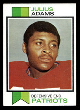 1973 Topps #278 Julius Adams Ex-Mint ID: 483655 1973 Topps #278 Julius Adams Ex-Mint ID: 483655