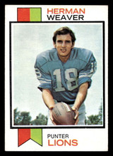1973 Topps #279 Herman Weaver Excellent+  ID: 483664