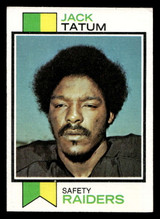 1973 Topps #288 Jack Tatum Excellent+ RC Rookie  ID: 483704