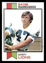 1973 Topps #306 Wayne Rasmussen Ex-Mint ID: 483772 1973 Topps #306 Wayne Rasmussen Ex-Mint ID: 483772