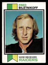1973 Topps #320 Fred Biletnikoff Very Good ID: 483832 1973 Topps #320 Fred Biletnikoff Very Good ID: 483832