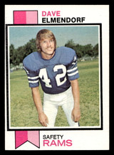 1973 Topps #365 Dave Elmendorf Ex-Mint ID: 484027 1973 Topps #365 Dave Elmendorf Ex-Mint ID: 484027