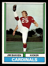 1974 Topps #60 Jim Bakken Ex-Mint ID: 485005 1974 Topps #60 Jim Bakken Ex-Mint ID: 485005