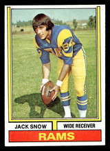 1974 Topps #83 Jack Snow Ex-Mint  ID: 485084