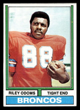 1974 Topps #89 Riley Odoms Excellent+ RC Rookie 1974 Topps #89 Riley Odoms Excellent+ RC Rookie